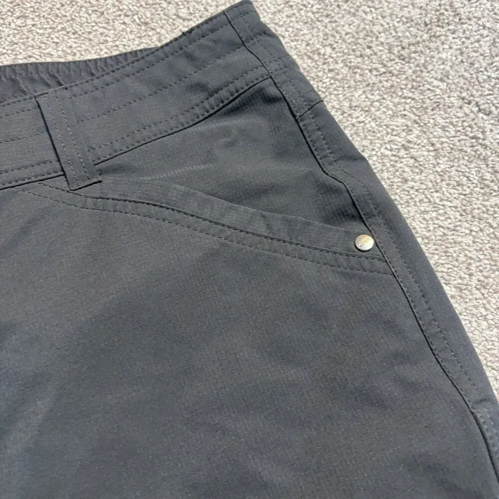 KUHL Silencr Pants Mens 38x30 Black Ripstop Stretch Hiking Trousers 5166 Utility